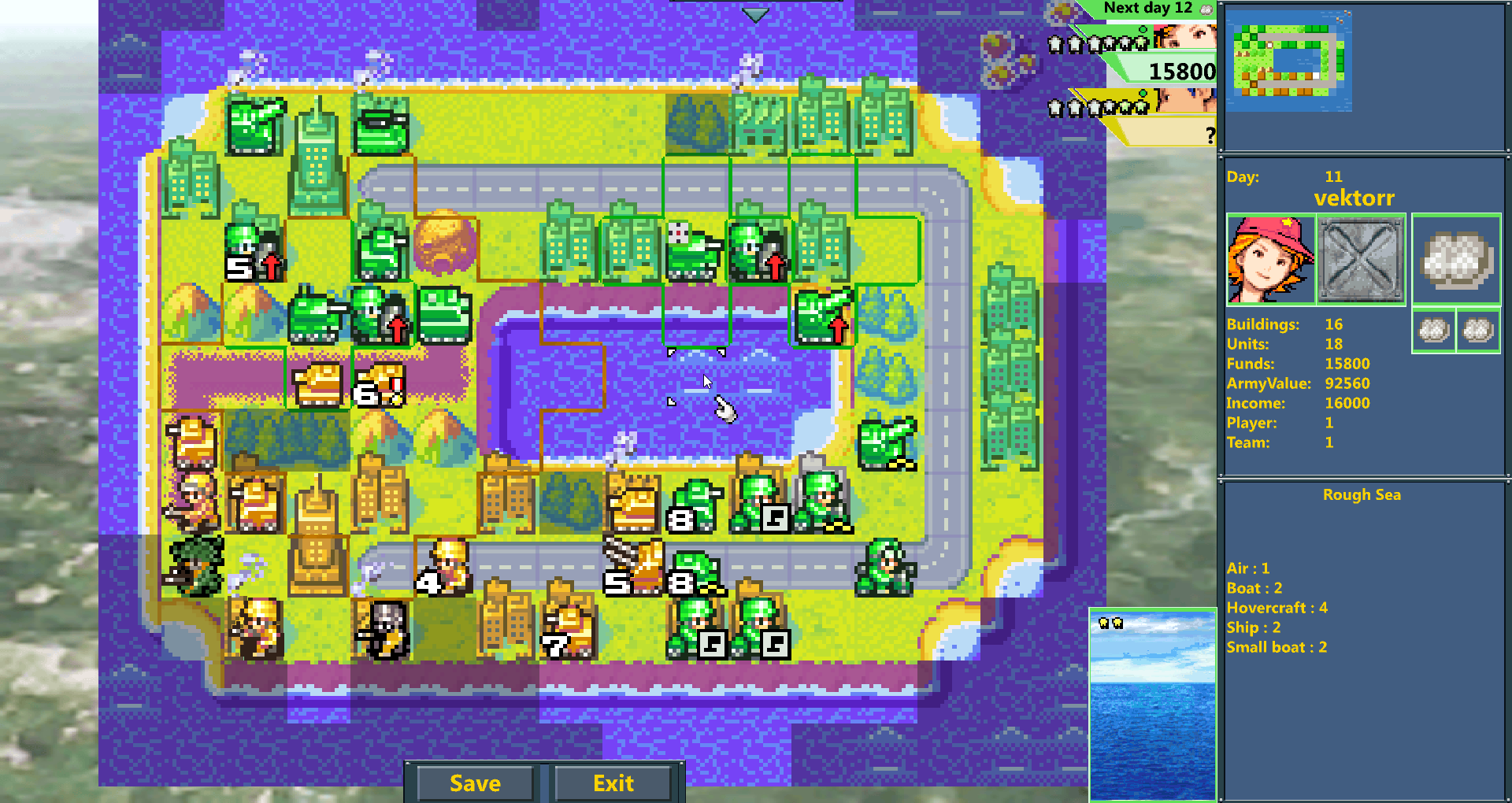 Commander Wars Screenshot 9